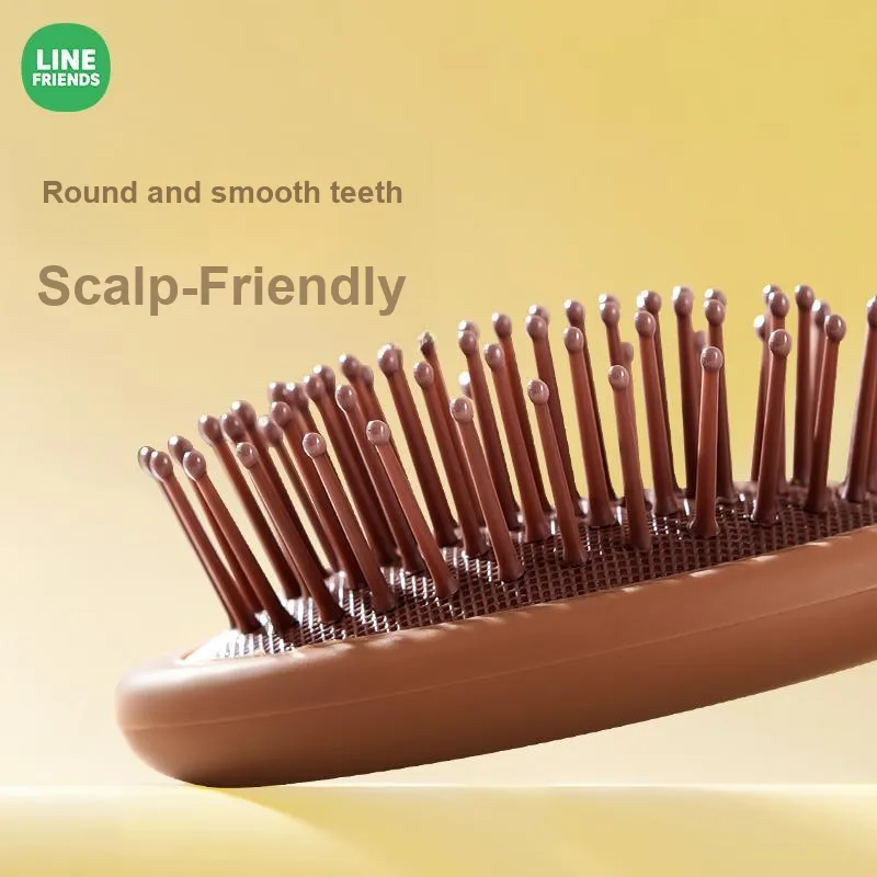 QILIN x LINE FRIENDS Mini Air Cushion Comb Volumizing Styling High Hairline Massage Air Cushion Comb-3