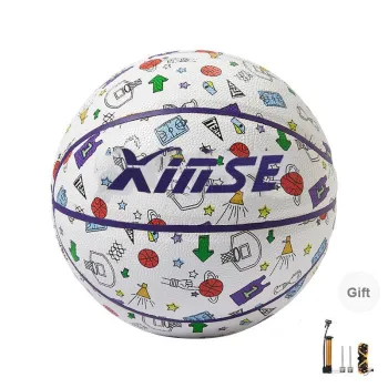 XINSE PU Basketball Blue Size 7 Training Unisex