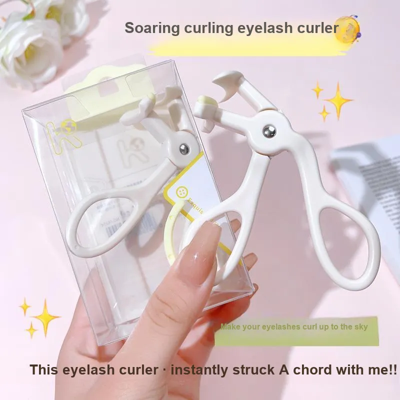 BOB Beginner Wide Angle Curling Eyelash Curlers Natural Long Lasting Shaping Sunflower Portable Eye Makeup Tool-5