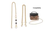 [Crossbody]Four-Leaf Clover Chain 90cm+Decorative Chain 45cm