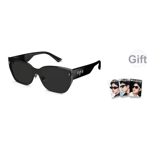 MOLSION Пластиковая оправа TR Памятный пластик Нерегулярная форма Солнцезащитные очки Унисекс