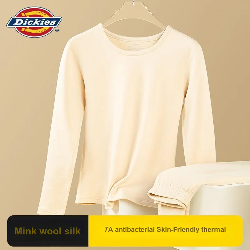 Dickies Thickened And Fleece Lined Base Layer Sweater Thermal Set Women's-1