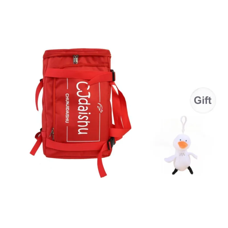 BRABOSTON Oxford Backpack Regular Unisex Silver/Black/Red/Army Green-10