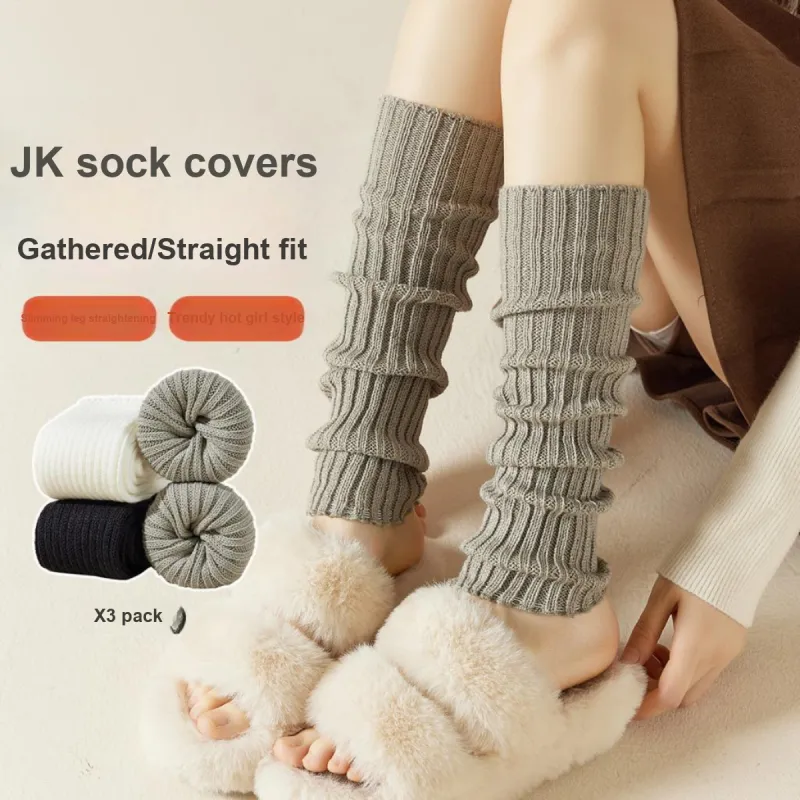 MIIOW Mid Calf Socks Women's 3 Pack-1