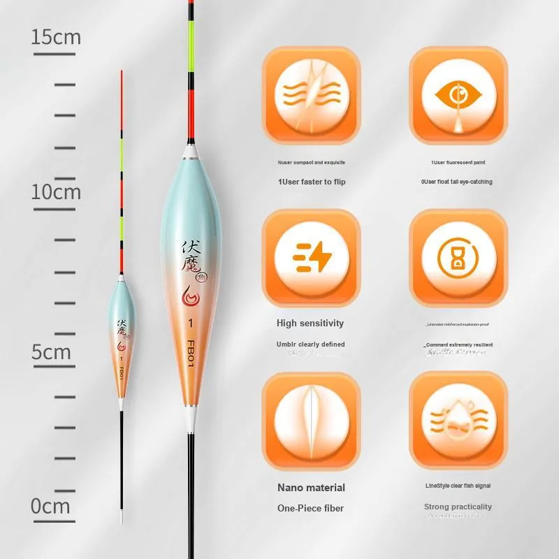 Jiadiaoni Floats Nano Vertical Floating 3 Pcs Pack-4