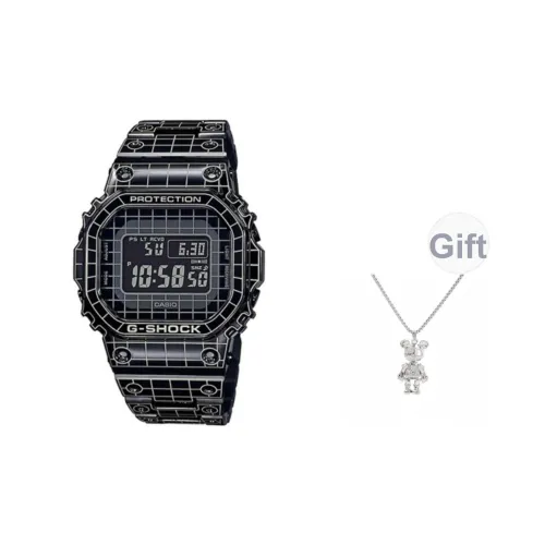 Г Shock Солнечный Кварцевый Механизм Часы Унисекс Черный Циферблат