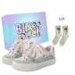 Guava Pink Bowknot+Exclusive Shoe Box+Gift Socks