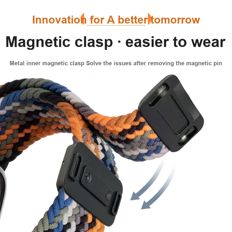 ZHANGCHI Xiaomi Compatibility Watch Band Nylon Material-7