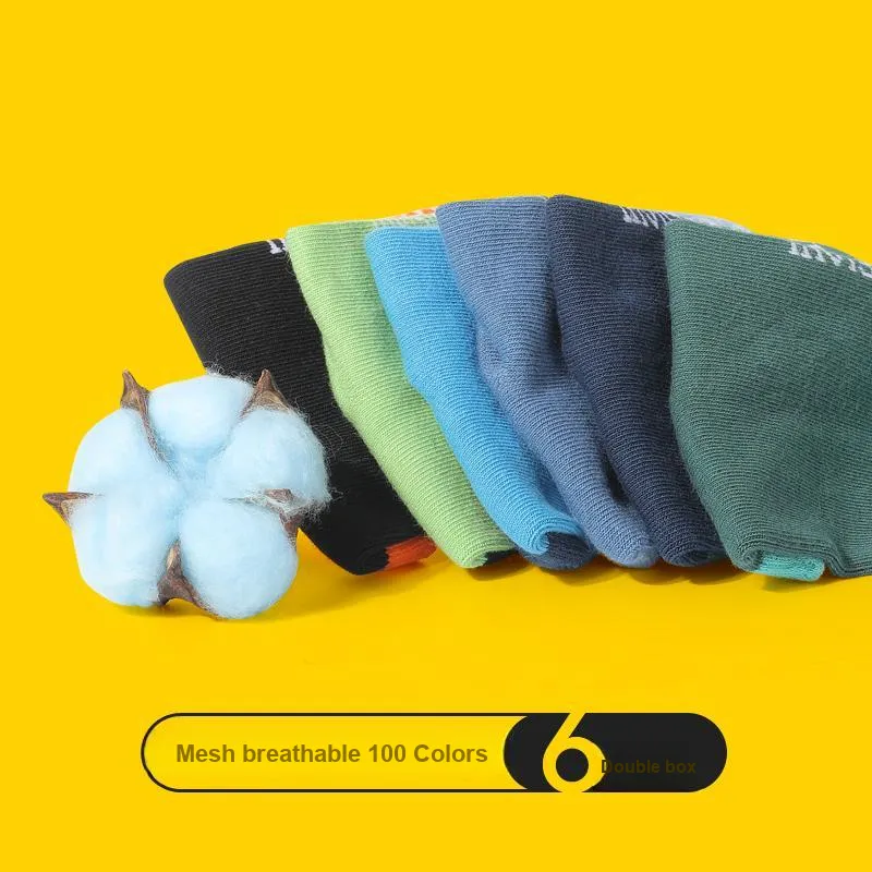 INVISIBLE Ankle Socks Unisex 6 Pairs Gift Box Packaged-3