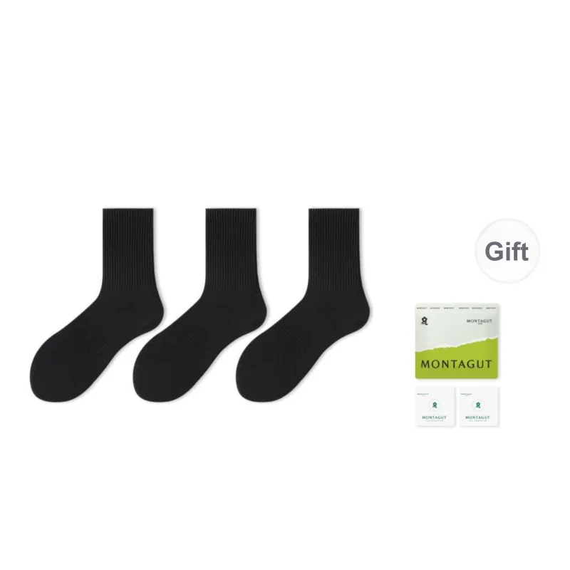 Montagut Mid Calf Socks Unisex 4 Pack-6
