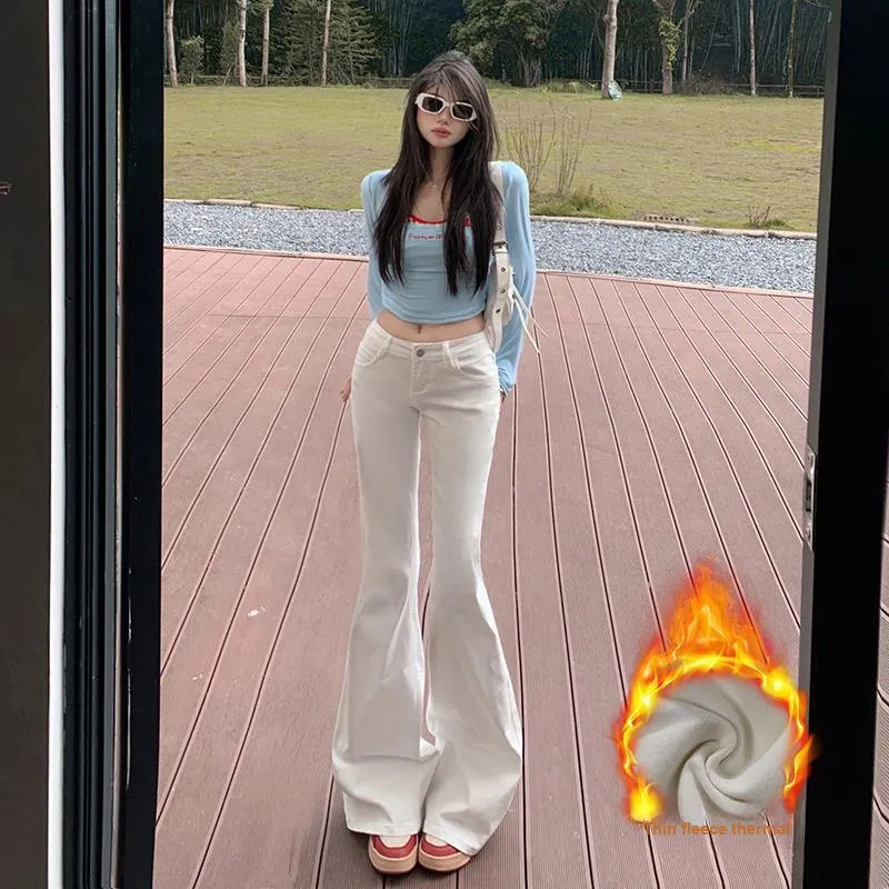 FOREVER 21 Jeans Women's Pure White Color-26