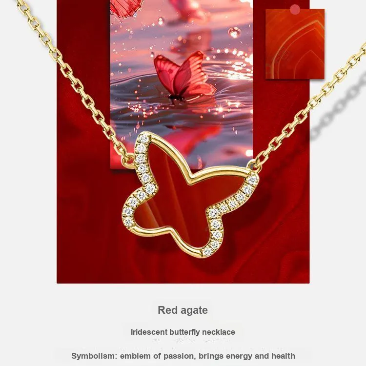 ICEWALD Diamond 925 Mother Of Pearl Necklaces Unisex-24