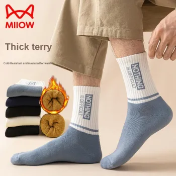 MIIOW Mid-Calf Socks Men Box 5-Pack