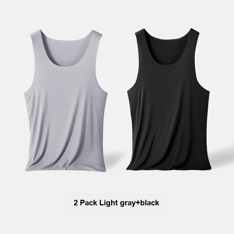 H YXIANG Tank Top Men's Combo Set-9