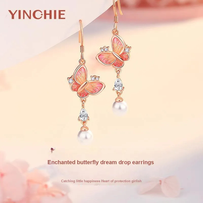 YINCHIE 925 Sterling Silver Earrings Women's Box-1