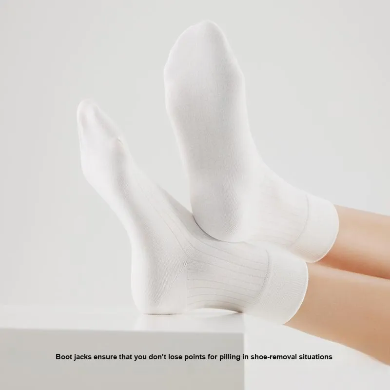 FUGEER Mid Calf Socks Women's Gift Box Combination-3