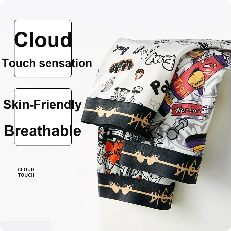 Qiao Ni Tong Underpants Men's 3 Pack-19