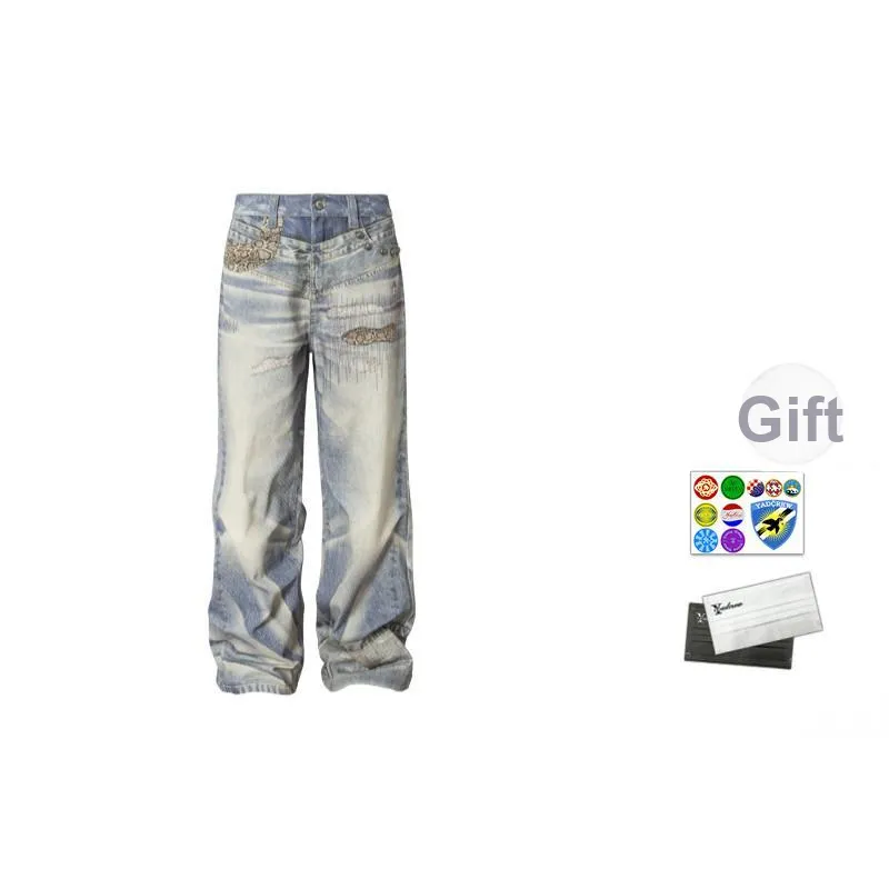 YADcrew Jeans Women's Blue