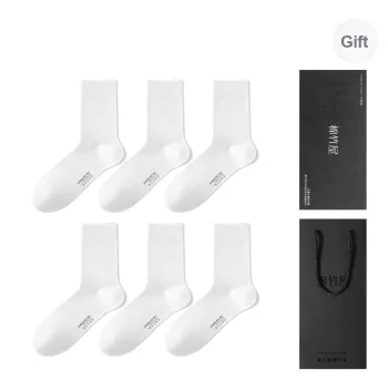 B&C.Room Mid Calf Socks Men's Box 6 Pack