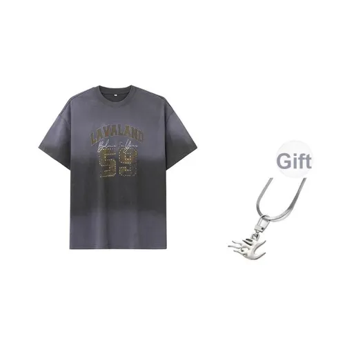 LAVA LAND Серый Унисекс Футболка