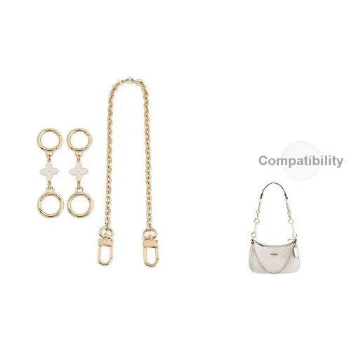 Luxury Care Artisan Workshop Металл Сумка Ремень Женский Золотой Тон