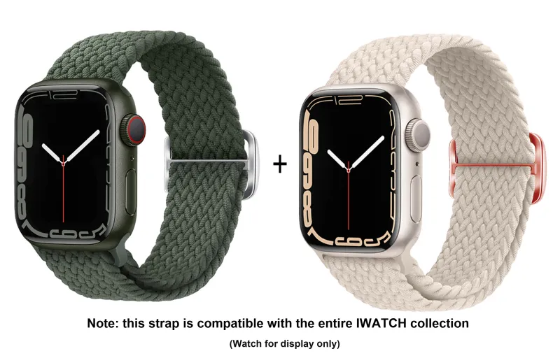 ZHISHENG Apple Compatibility Watch Band 38 49MM Watch Dial All Nylon Material-15