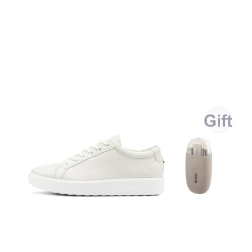 Ecco Низкие Кроссовки для скейтбординга Женские Белые