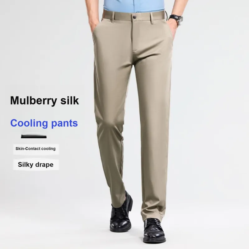 Red bean Casual Pants Men-2