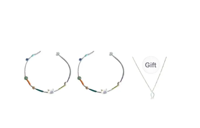 MIDNIGHT MOMENT Alloy Rope Bracelets Unisex-9