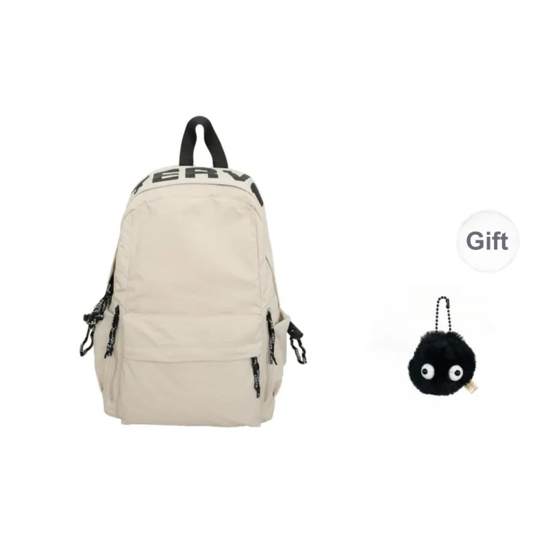 BRABOSTON Nylon Backpack Unisex Black/Red/Coffee/Blue/White-23