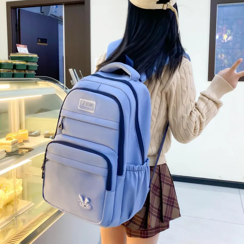 URBAN FOREST Nylon Backpack Laptop Backpack Unisex Multicolor-7