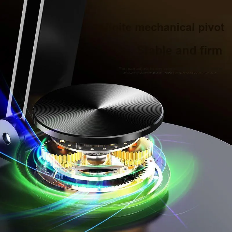 DIYI Metal Rotating Phone Stand Desktop Lazy Person's Live Streaming All Fixed Rotatable Foldable-2