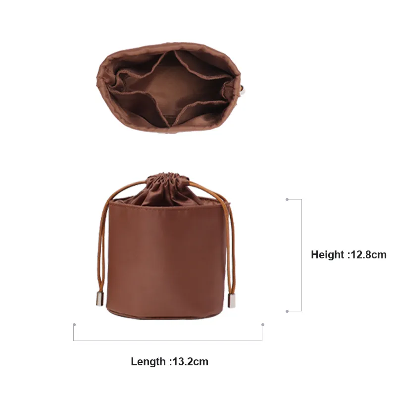 Gloya Leather Modified Adjustment One Shoulder Crossbody Underarm Strap Bag Accessory Women's Multicolor-3