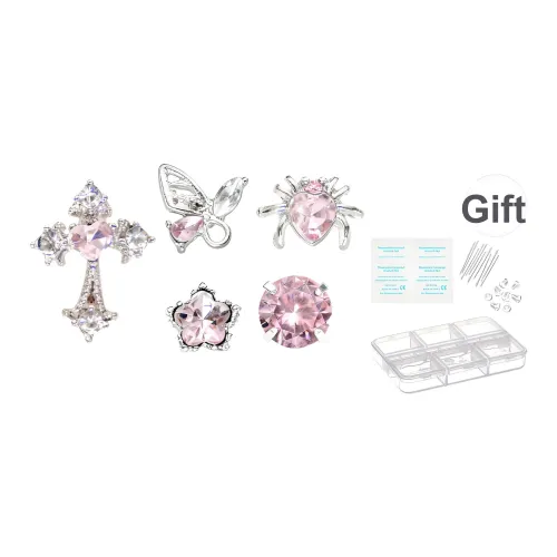 NAITANG Титановые стальные серьги-гвоздики унисекс