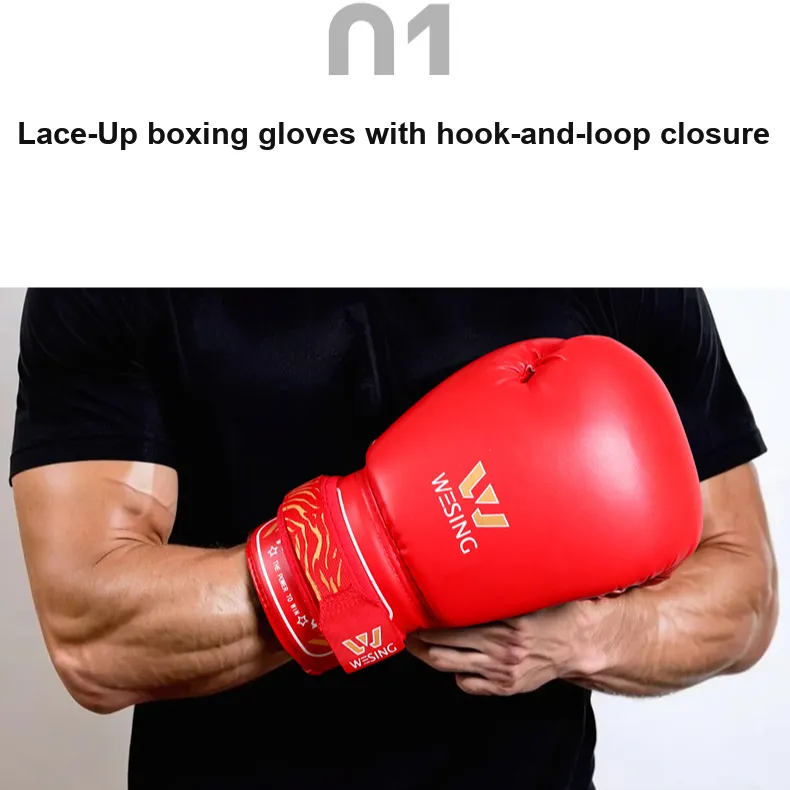 WESING Boxing Accessories Drawstring, No Need For Help.-2