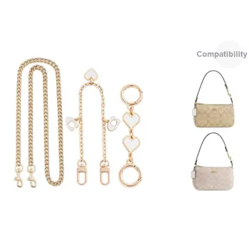 Luxury Care Artisan Workshop Metal Alloy Bag Accessory Women's Gold Tone