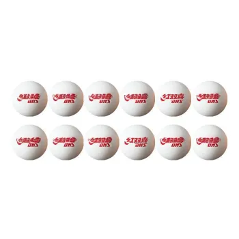 DHS Table Tennis Abs Material Indoor And Outdoor Unisex 40+ White