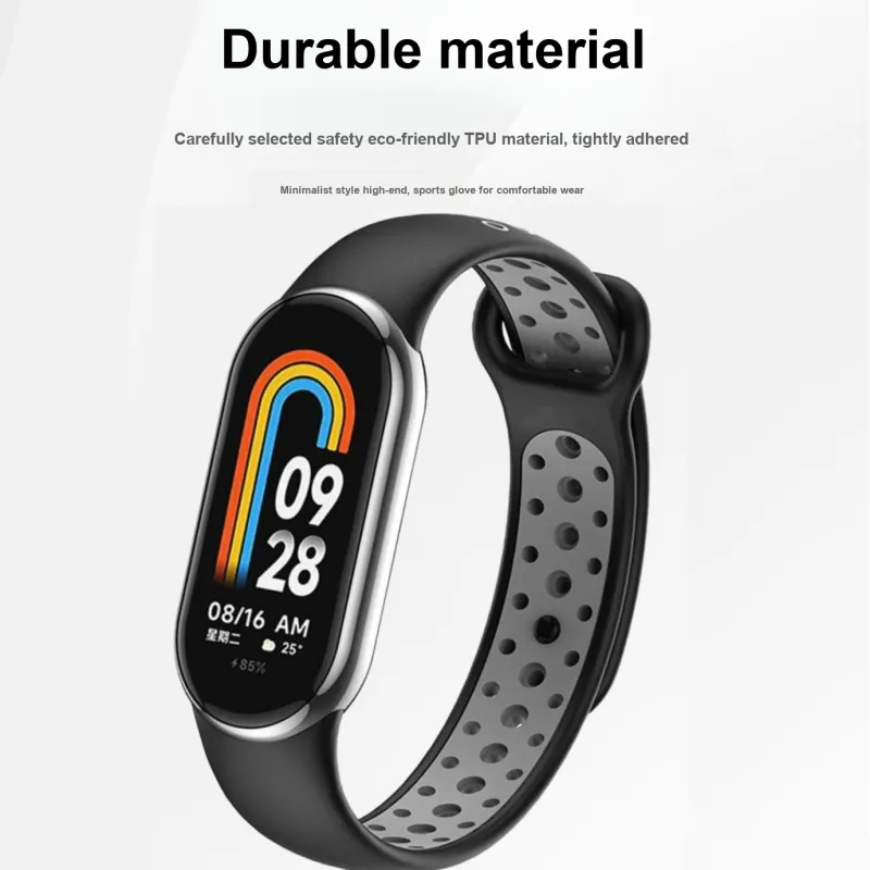 STEWPIGO Xiaomi Compatibility Watch Band 221mm TPU Material-4