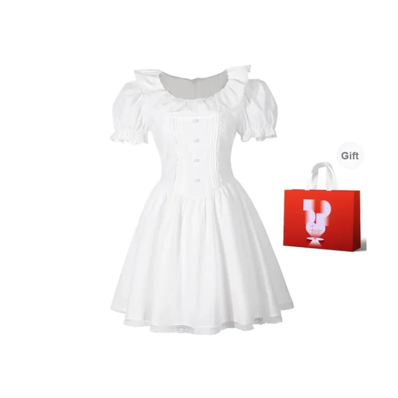 AURORA MUSE Short Sleeved Dress Women's-7