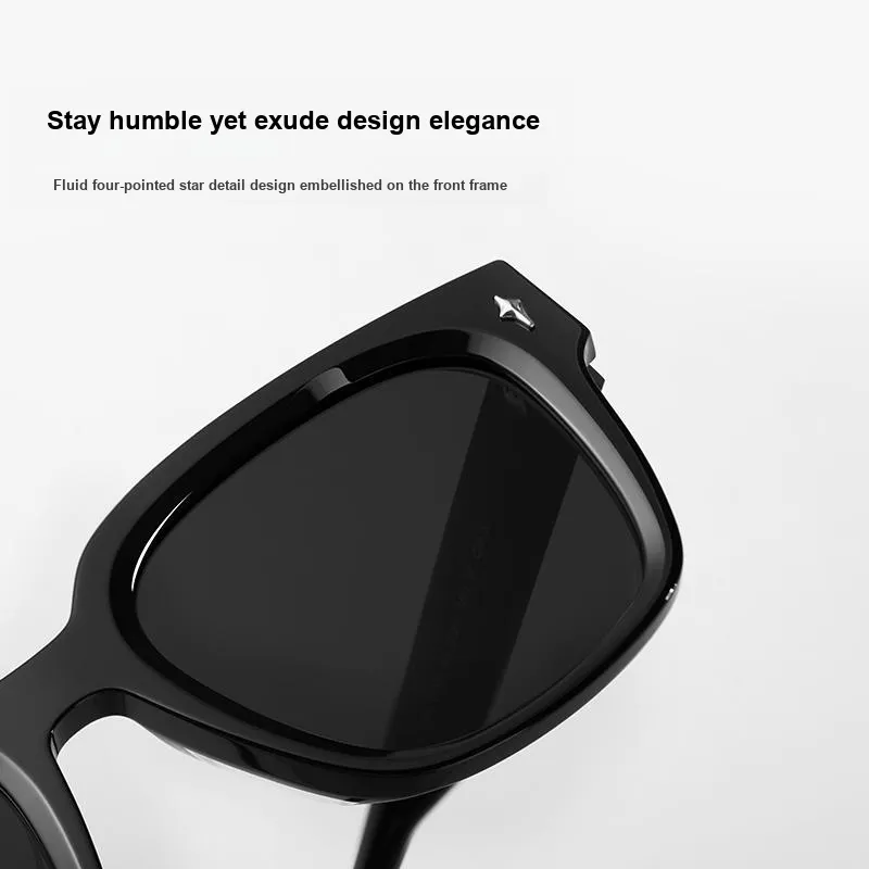 MOLSION Plate Frame Square Sunglasses Unisex Multicolor-12