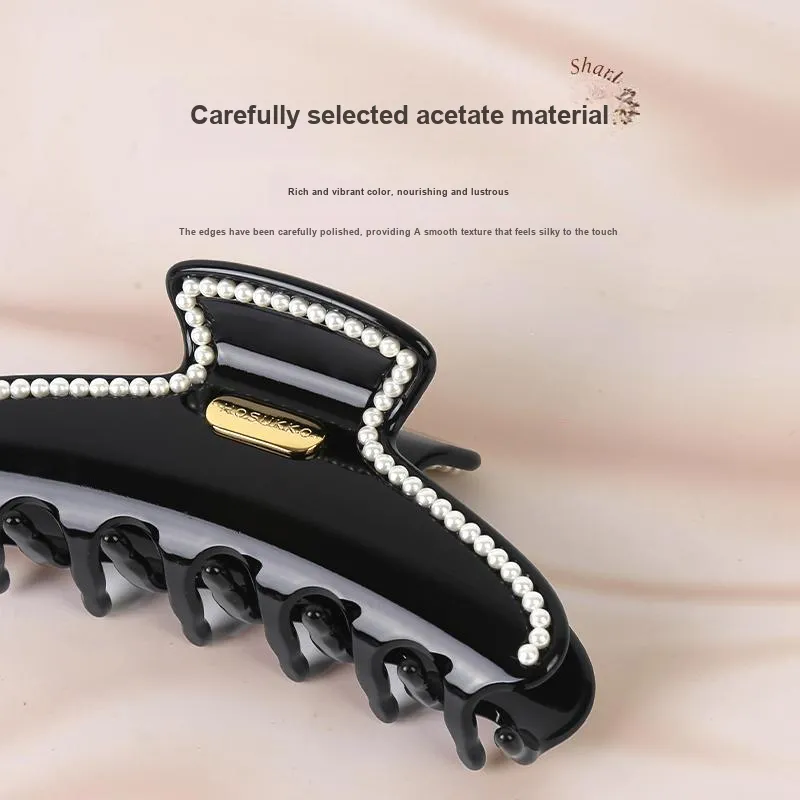 HOSUKKO Acetate Plate Hair Clips Unisex-2