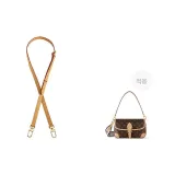 [싱글 Sale] 비즈왁스 1.5cm 너비 조절 가능 99-121cm 소가죽 숄더 스트랩