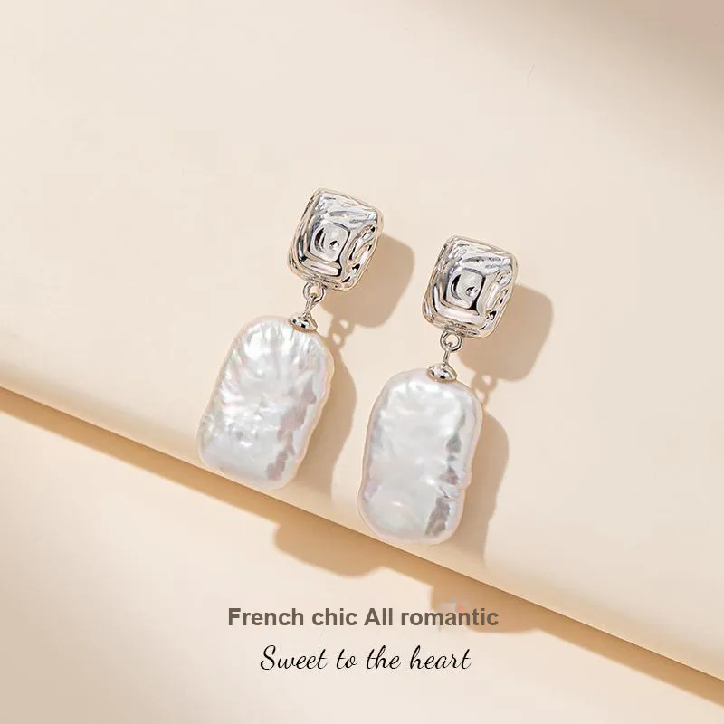 Mofei Pearl Earrings Women's-4