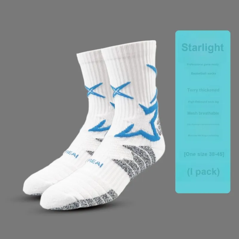 Gentle Welcome Basketball Socks Unisex Combo Set-15