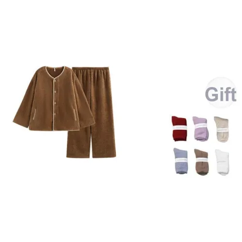 Same Language Пижамный комплект Мужской Bracken Коричневый