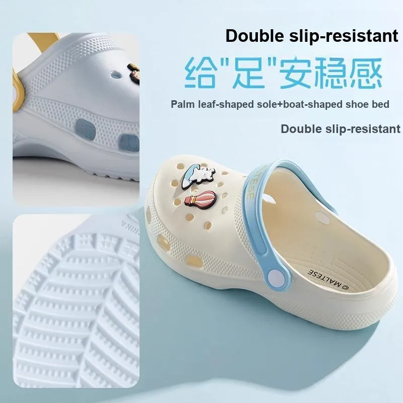 MINISO x Line Puppies Home Slippers Cream White-2