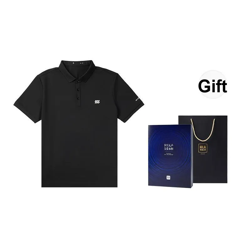 HLA Short Sleeved Polo Shirt Men's-4