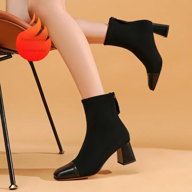 EBLAN Ankle Boots Women's Black-4