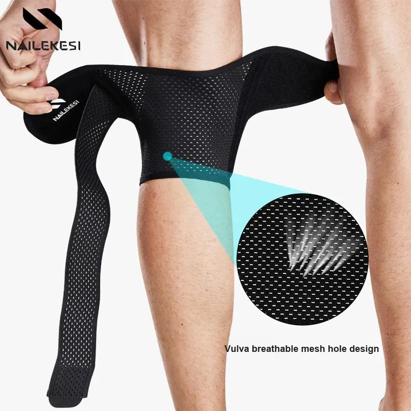 NAILEKESI Knee Pads Polyester Running Fitness Unisex-13