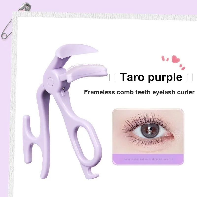 GECOMO Borderless Comb Teeth Eyelash Curlers Curling Shaping Long Lasting-13